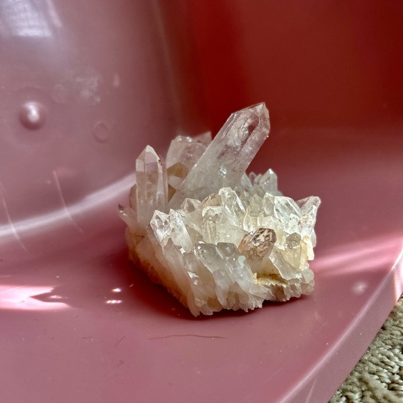 Pink Lemurian Crystal - Picture 3 of 7